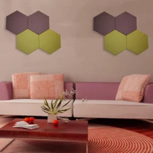 Beelive-Textile-wall-acousticpanel-hexagon-Decibel_4